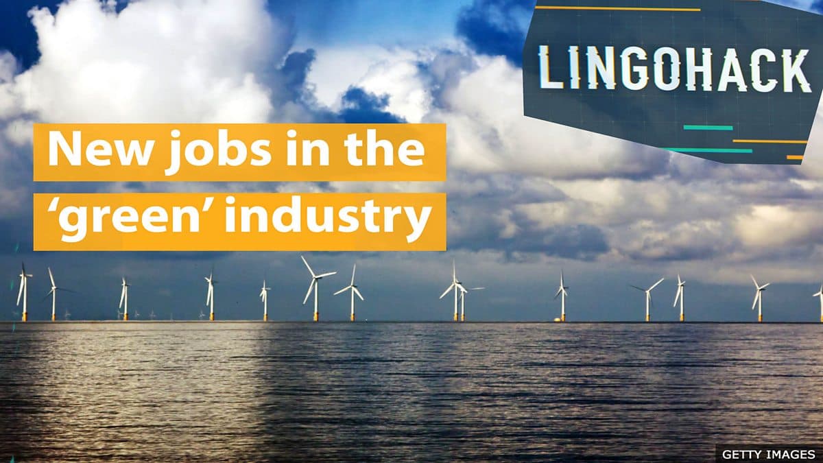 New jobs in the 'green' industry