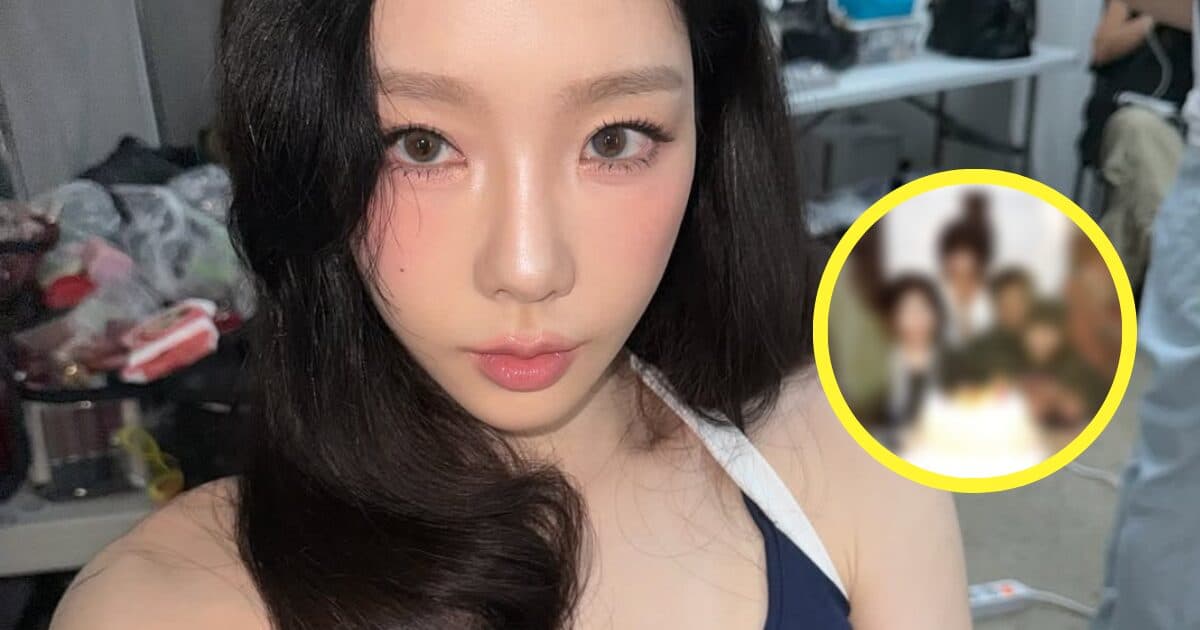 Girls’ Generation Taeyeon’s Family Photo Shocks Netizens