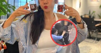 Korean Actress Gets Carried by Husband After Drinking