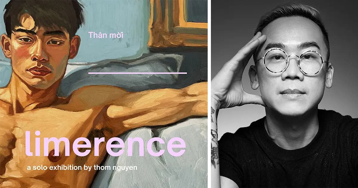 Thom Nguyen’s “Limerence” Turns Queer Portraiture and Mushrooms into a Visual Study of Obsessive Love