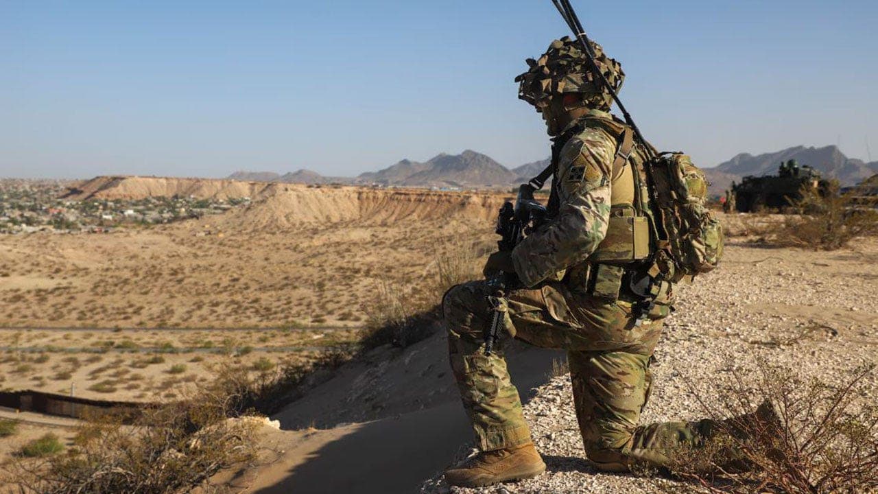 Pentagon Reveals About 100 Counter‑Drone Operations at the Southern Border in August