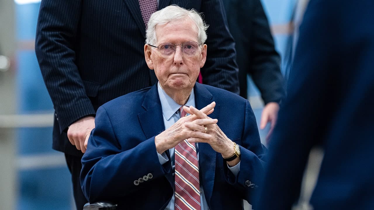 McConnell's Health Affects Trump's Plans