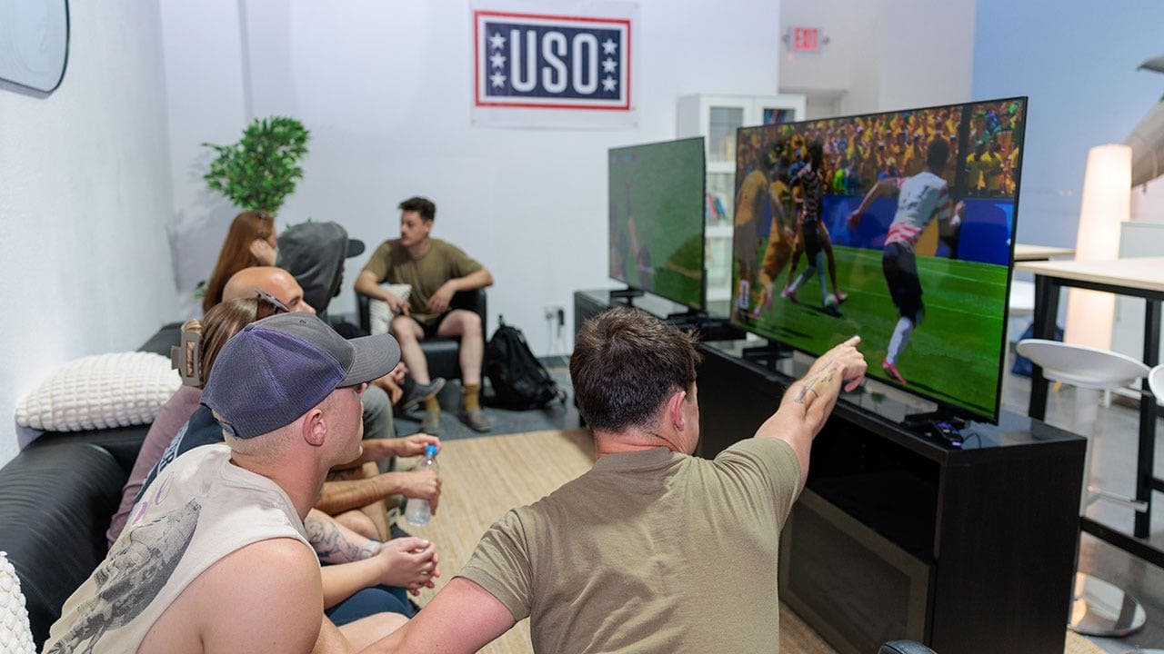 FOX One and USO Bring World Cup to US Troops
