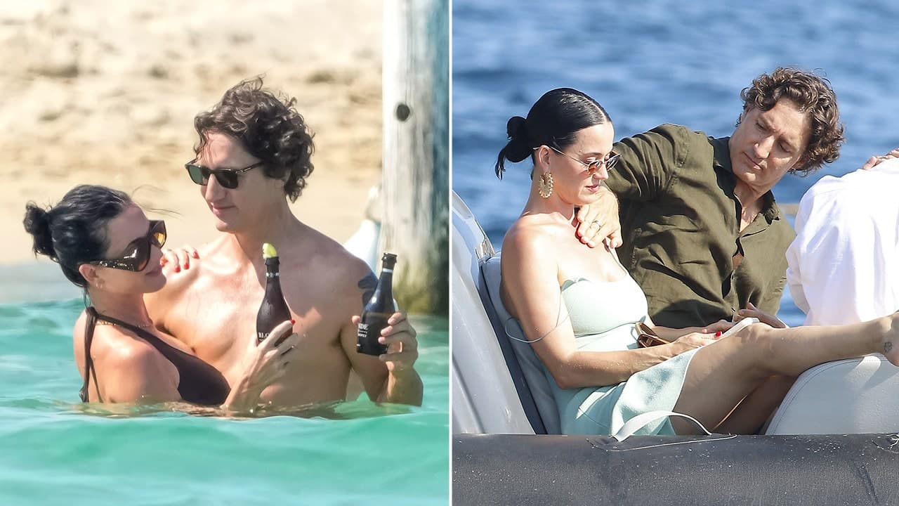 Katy Perry and Justin Trudeau Enjoy Romantic Vacation in South of France