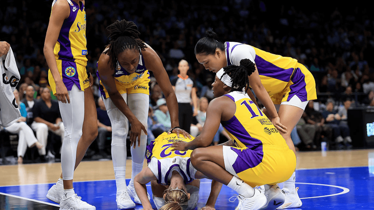 Sparks Player Cameron Brink Injured in Game