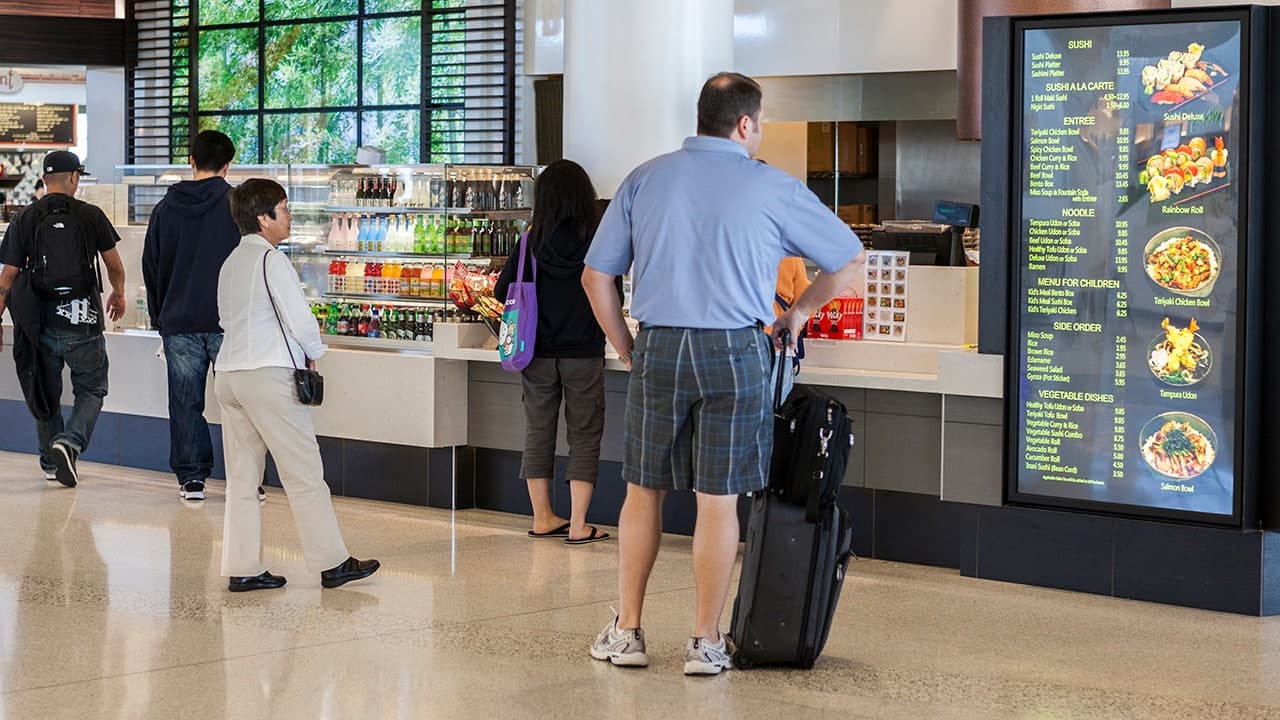 Airport Food Prices Are Very High