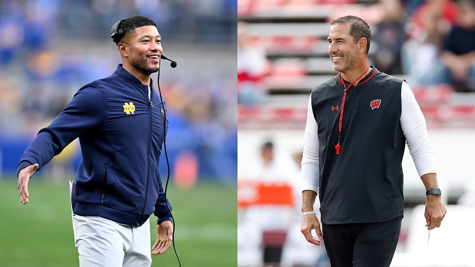 Mentor Meets Mentee: The Coaching Journey That Leads Marcus Freeman and Luke Fickell to Face Off at Lambeau Field