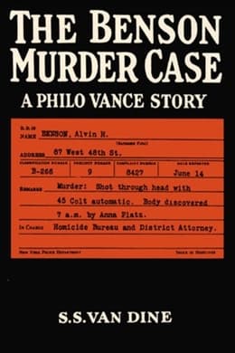 The Benson Murder Case
