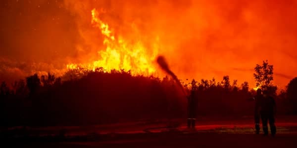 France and Spain Have Big Fires