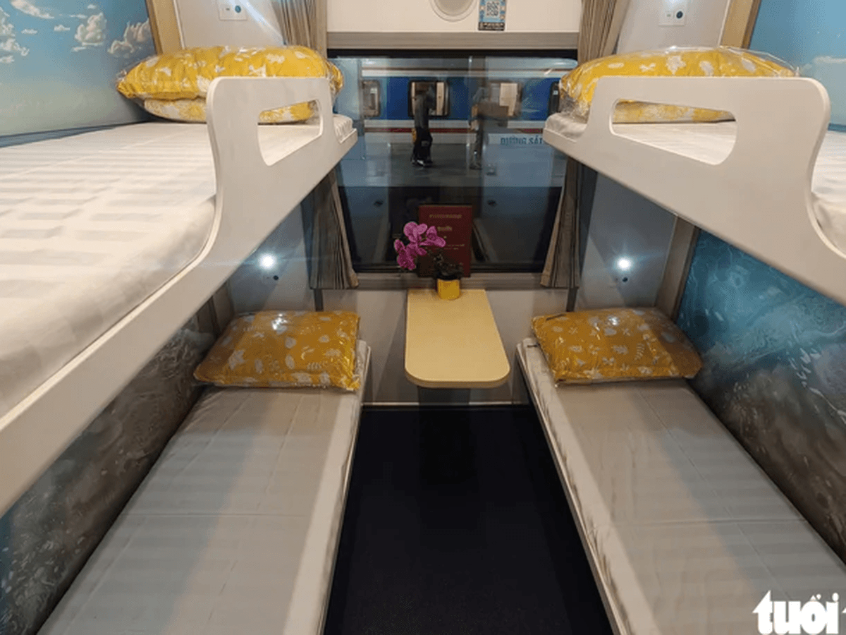 New Comforts on the Ho Chi Minh City‑Nha Trang Train