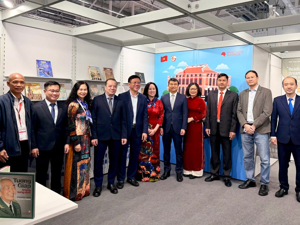 Frankfurt Book Fair Marks a New Step for Vietnam's Publishing and Printing