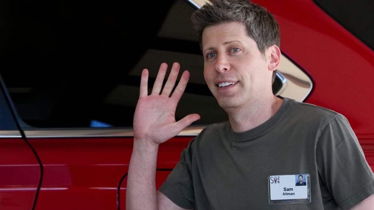 Sam Altman suggests using AI to make podcasts about kids