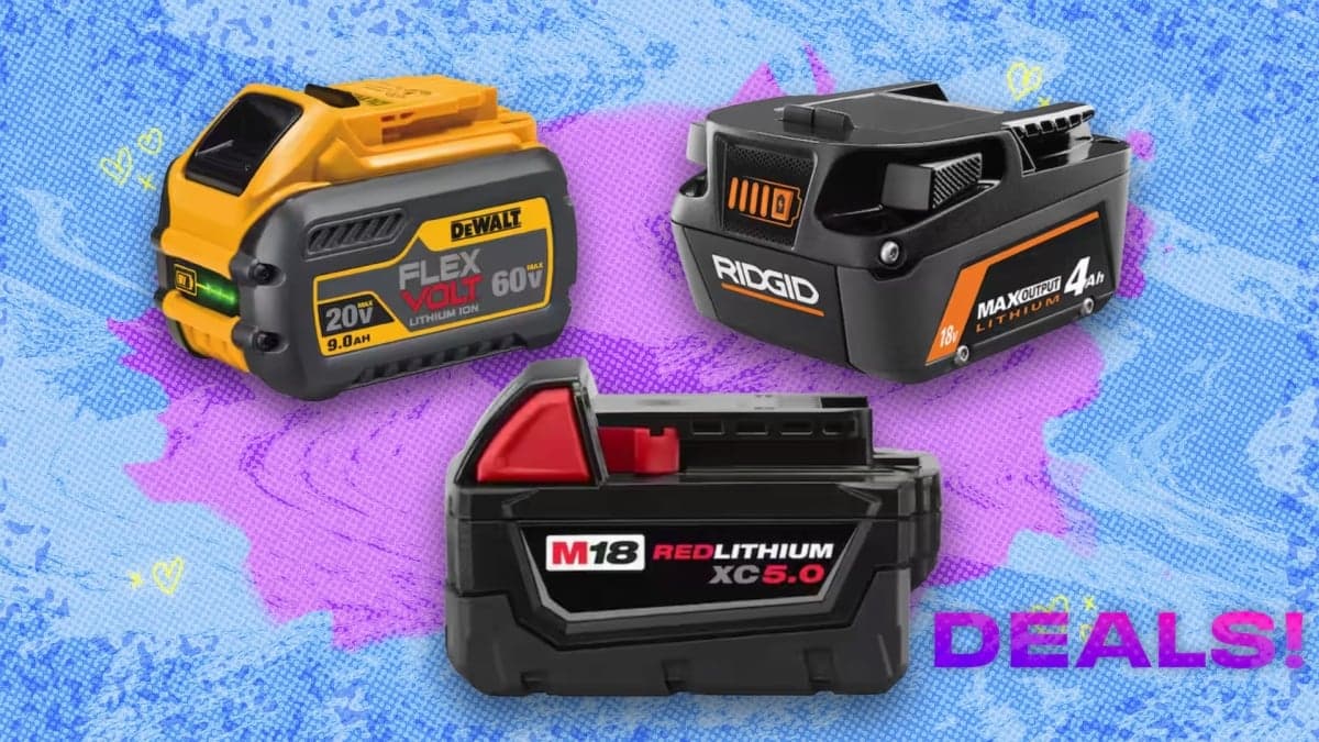 Home Depot Offers Free Lithium-Ion Batteries