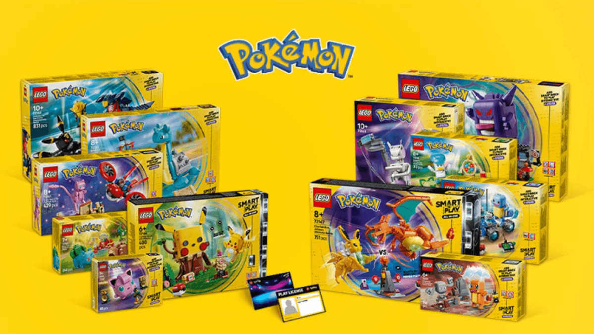 Lego Shows New Pokémon Smart Play Sets on July 31