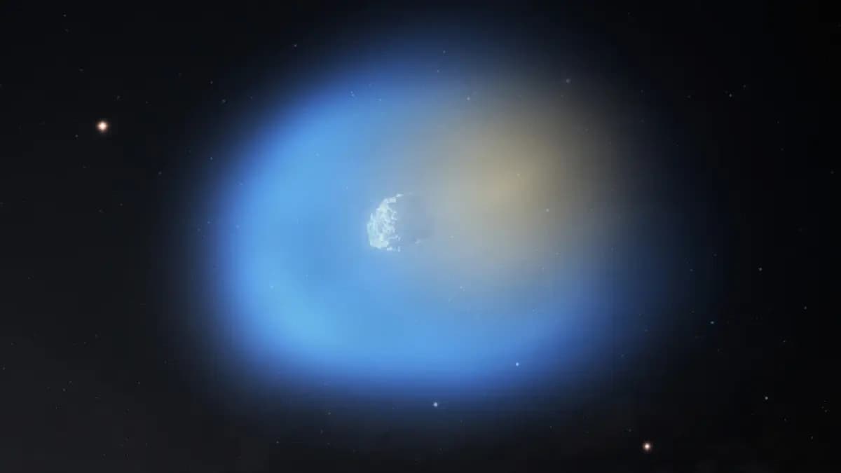 Old Comet Passed Through Our Solar System