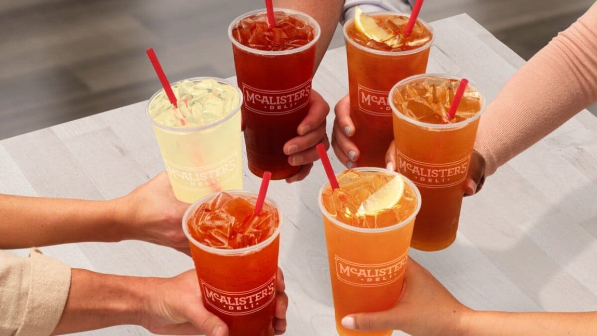 Get Free Tea at McAlister's Deli