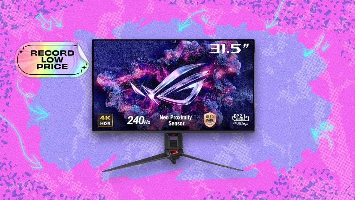 ASUS ROG Gaming Monitor Now $899 at Amazon