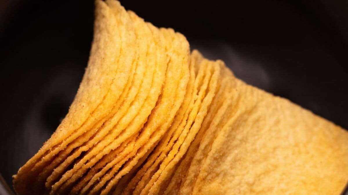A Woman Tries to Make Viral Pringle Chocolate Block
