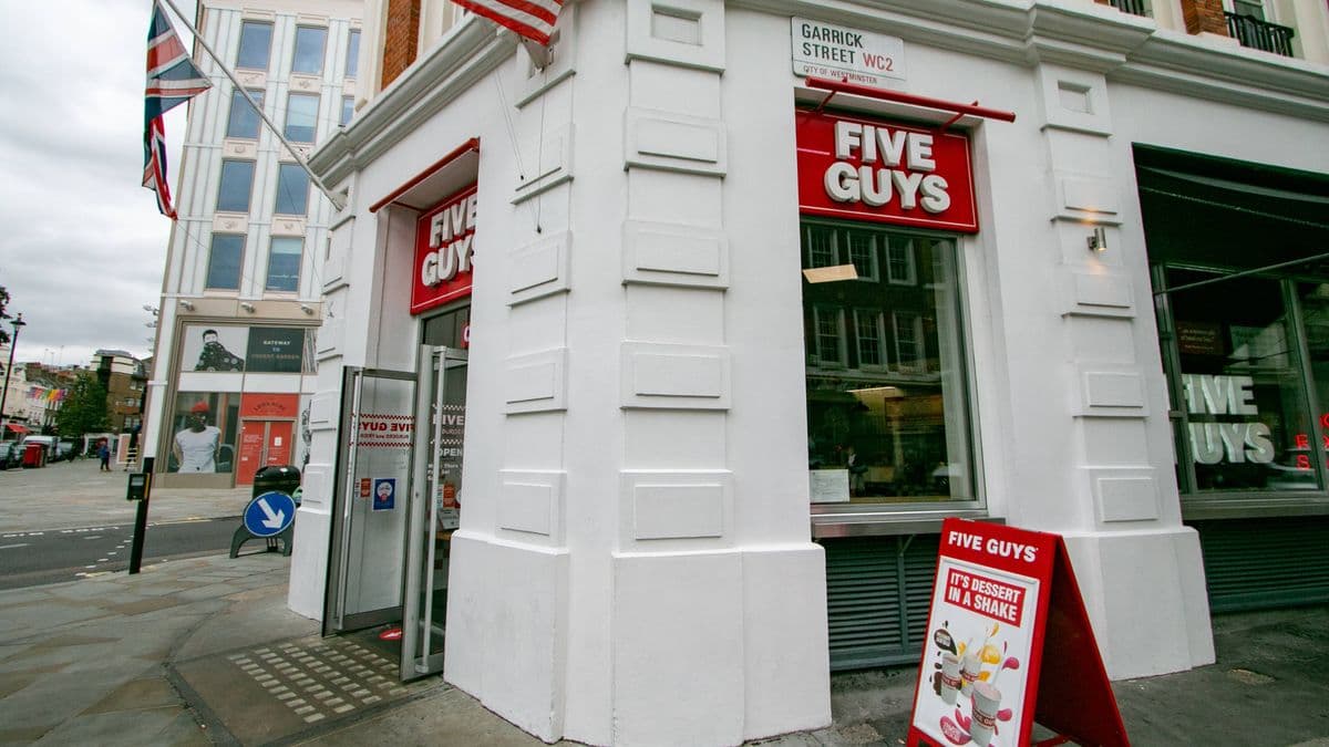 Five Guys restaurant with 'magical' views is 'most spectacular' fast food venue you'll find