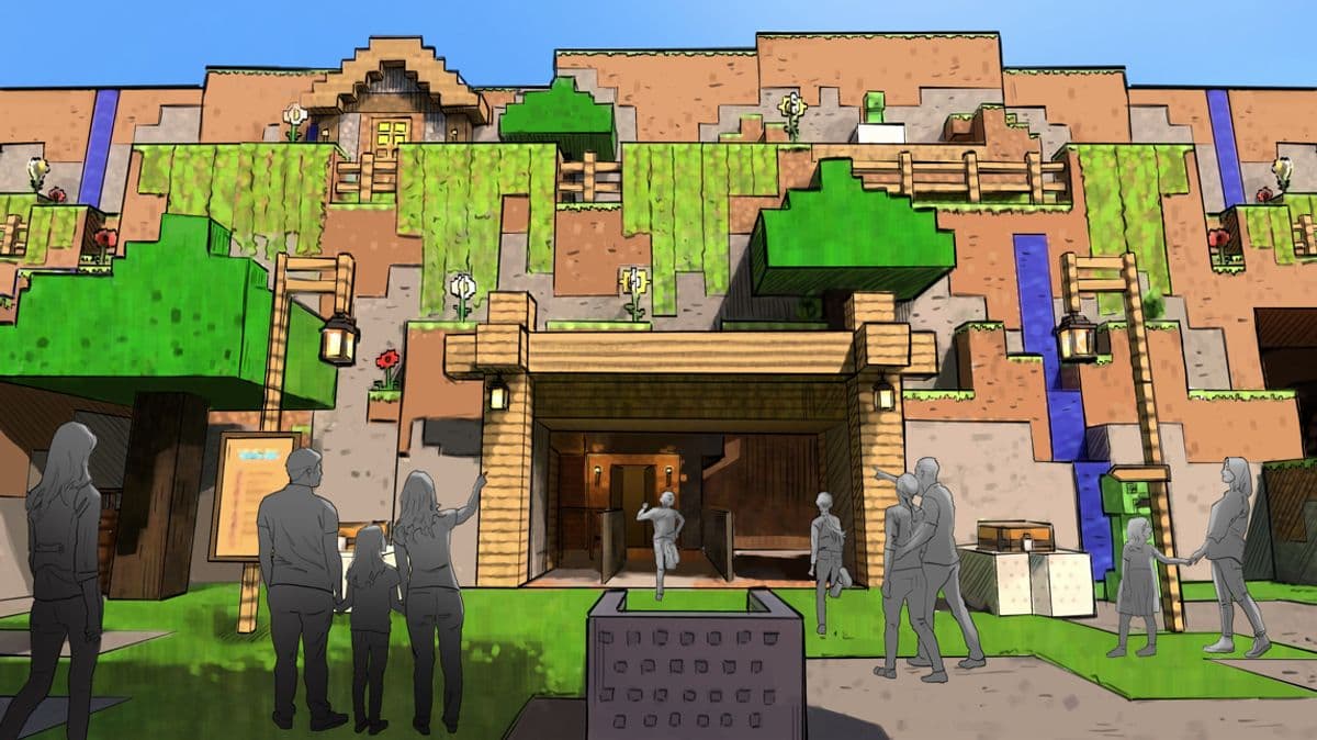 Chessington confirms it's opening huge new £50million Minecraft in 2027