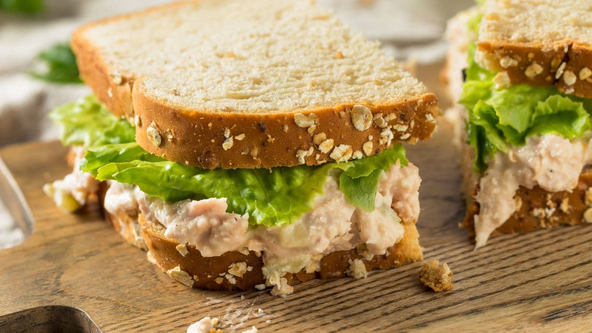 Tuna mayo does not need any added ingredients as 1 simple swap makes the filling tastier