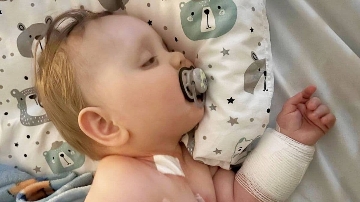 Baby May Lose Sight Due to Eye Cancer