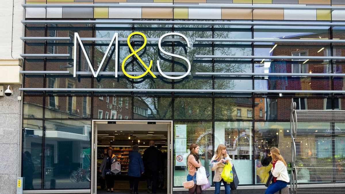 I spent £50 at M&S and got a lot of food