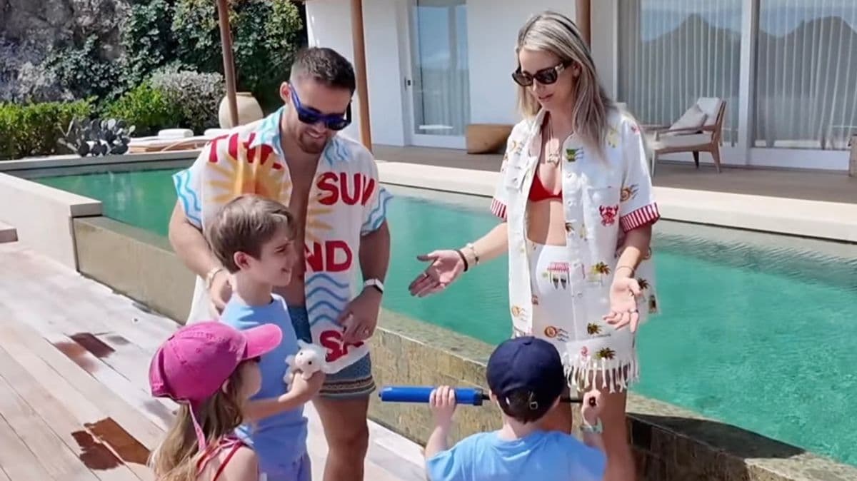 Vogue Williams and Spencer Matthews Share News of Baby Number 4 with Their Kids