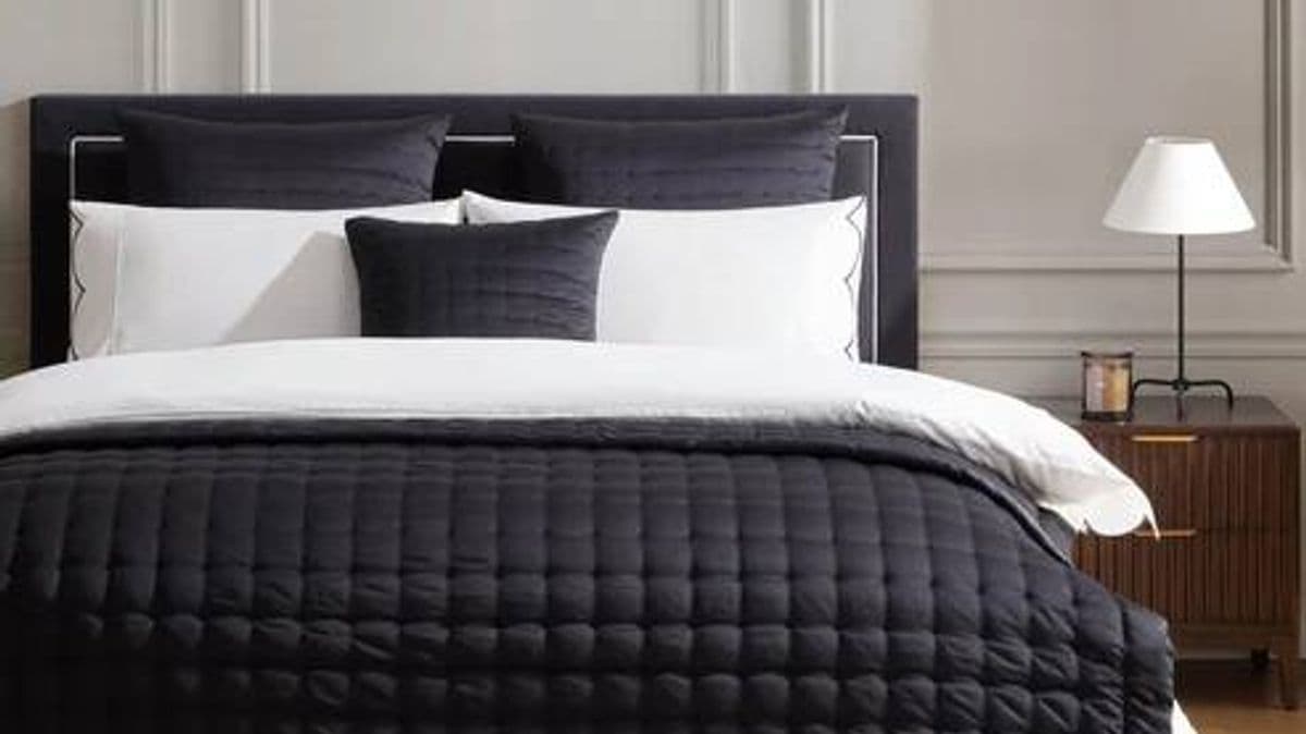 Luxury Quilted Bedspread Now £12, Gives Hotel-Like Bedroom