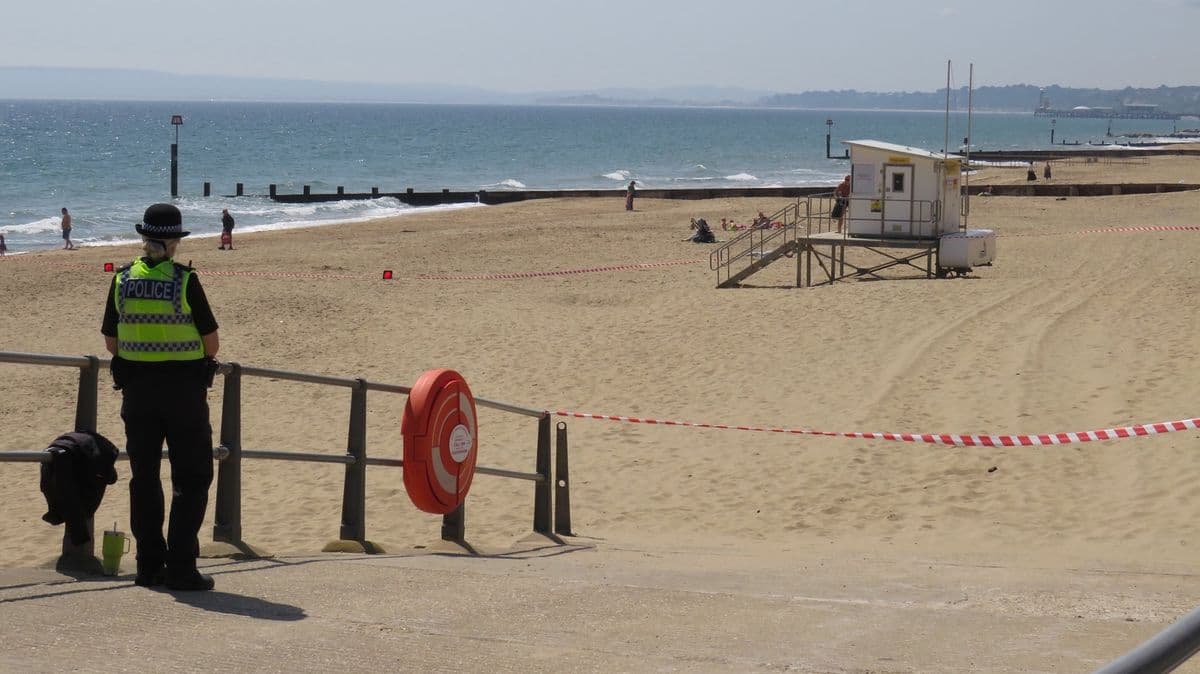 Police Search for Attacker After Woman Raped on Bournemouth Beach