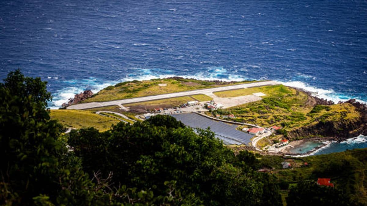 The World's Shortest Airport Runway is on a Small Island
