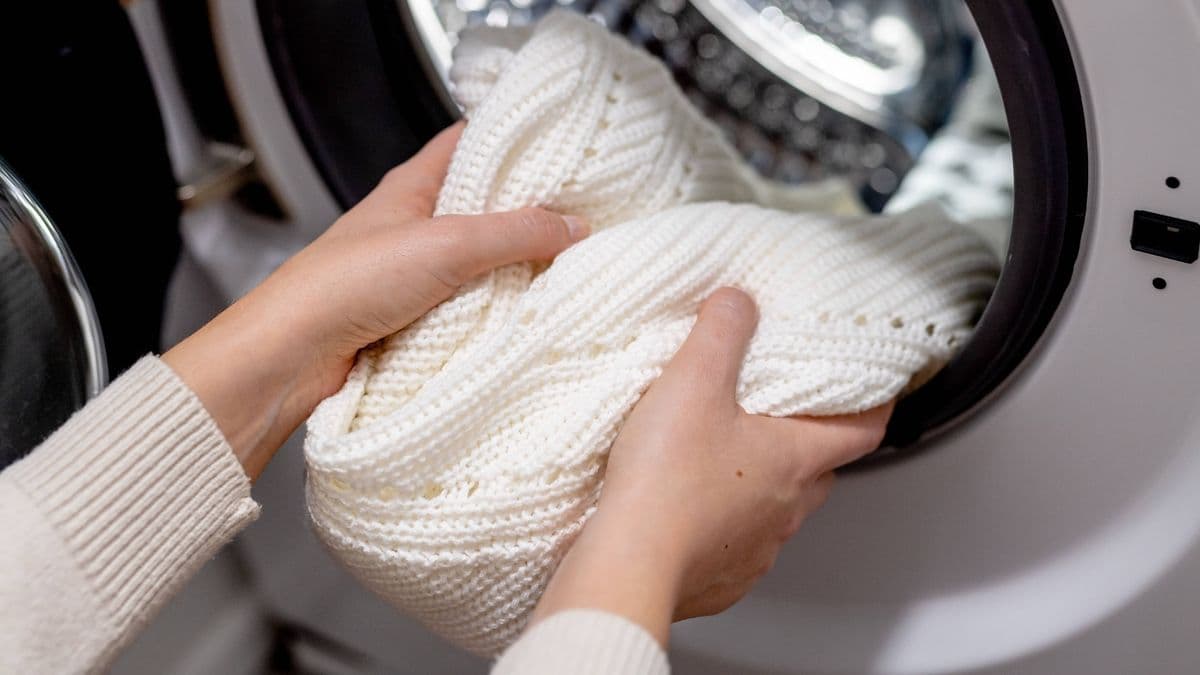 Laundry expert's 10p trick to keep white clothes looking bright