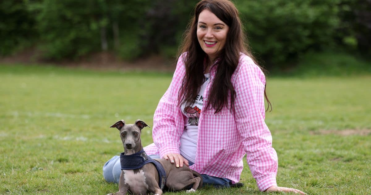 A Charity Helps a Dog with Anxiety