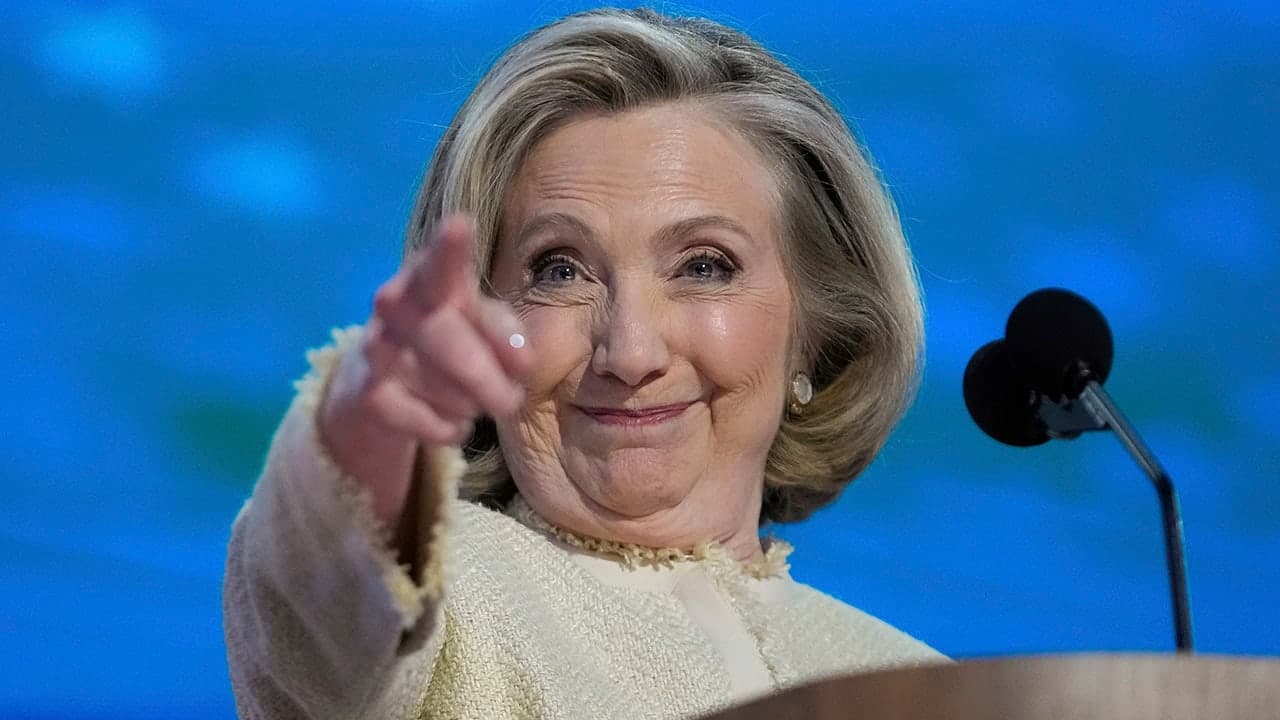 Hillary Clinton Talks About Democratic Party Issues
